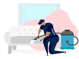 cleaning sofa